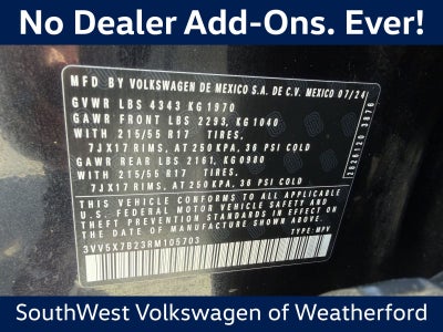 2024 Volkswagen Taos 1.5T S