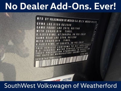 2024 Volkswagen Tiguan 2.0T SE R-Line Black