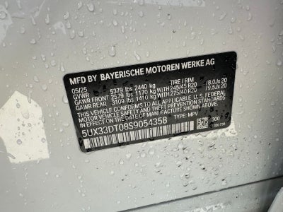 2025 BMW X4 xDrive30i