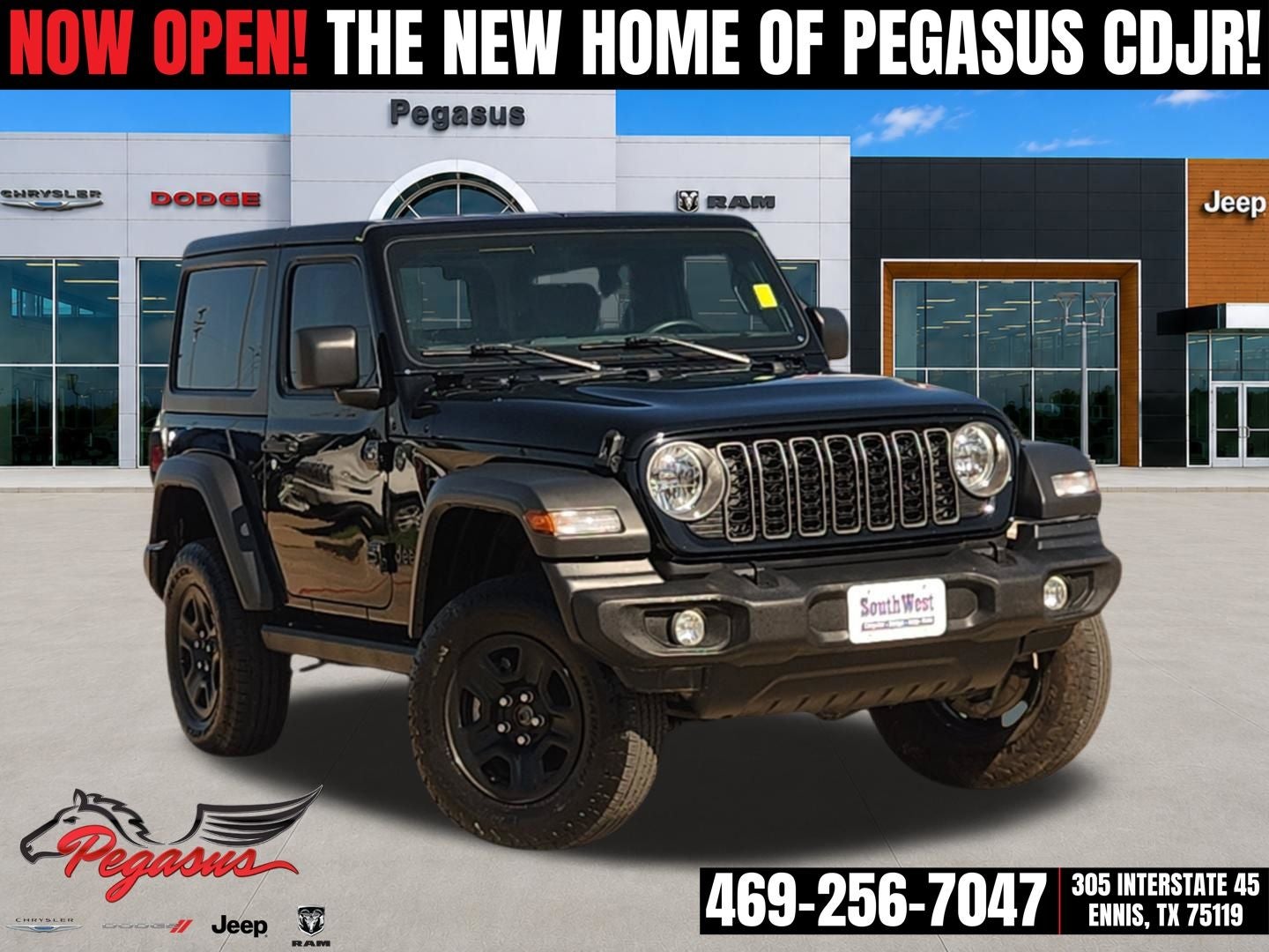 2025 Jeep Wrangler 2-Door Sport 4x4
