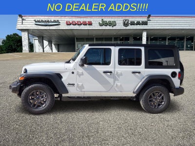 2026 Jeep Wrangler WRANGLER 4-DOOR SPORT S