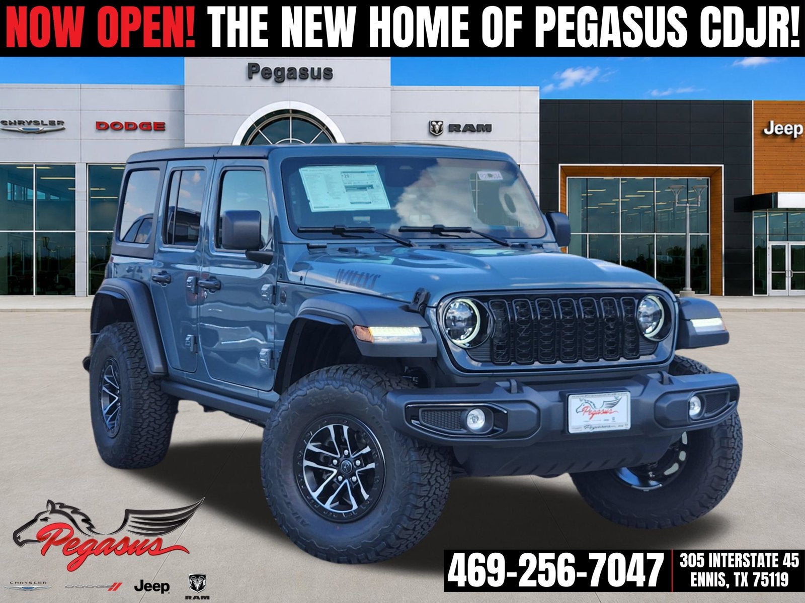2026 Jeep Wrangler WRANGLER 4-DOOR WILLYS