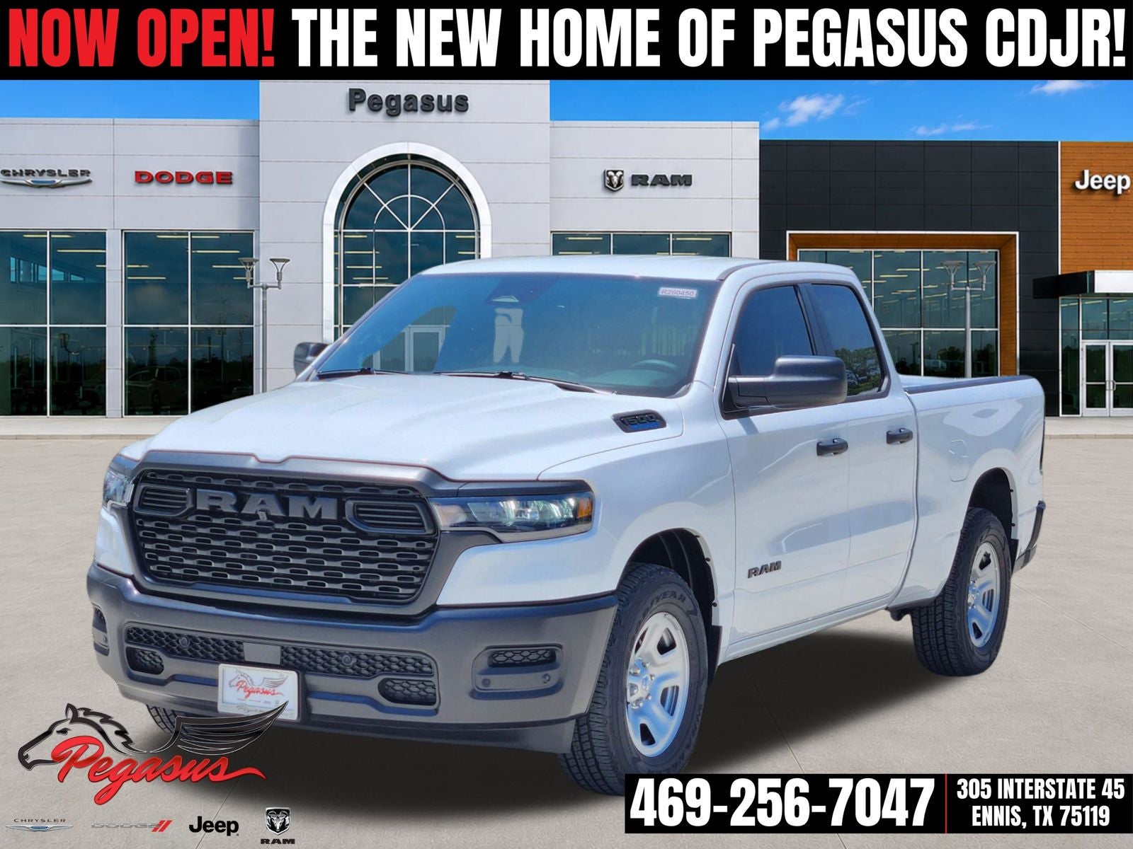 2026 RAM Ram 1500 RAM 1500 TRADESMAN QUAD CAB 4X2 6'4' BOX