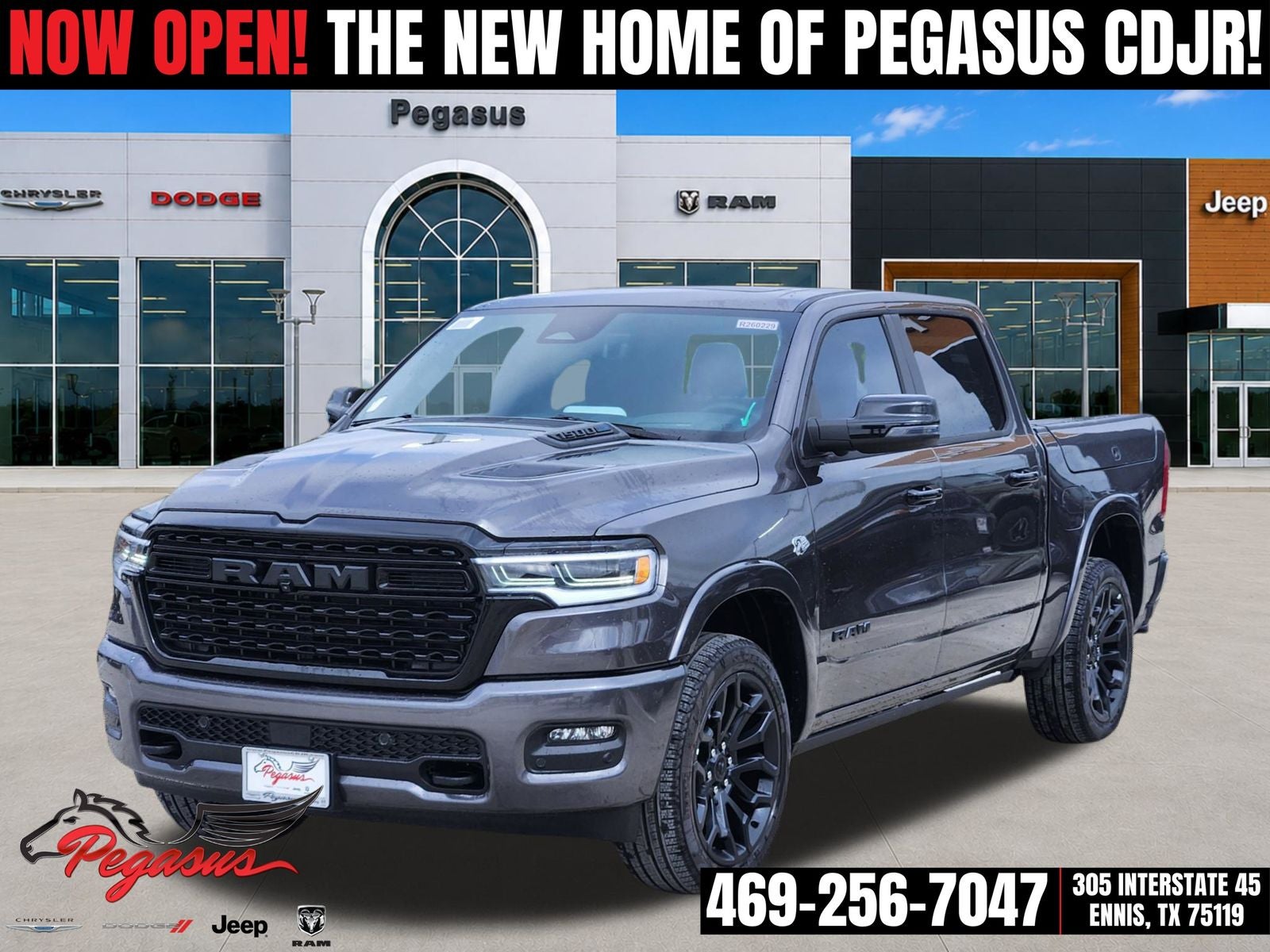 2026 RAM Ram 1500 RAM 1500 LIMITED CREW CAB 4X4 5'7' BOX