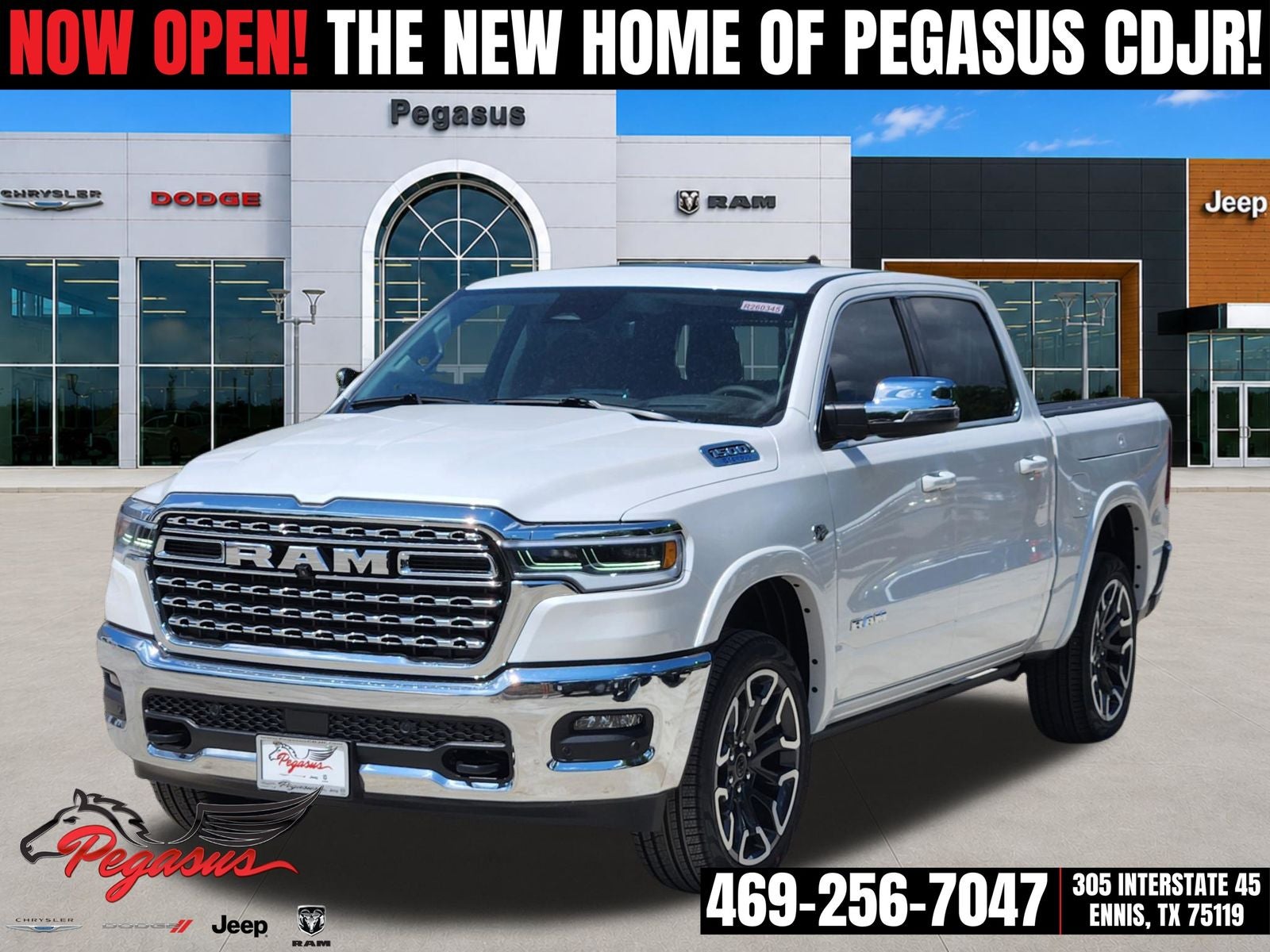 2026 RAM Ram 1500 RAM 1500 LIMITED LONGHORN CREW CAB 4X4 5'7' BOX