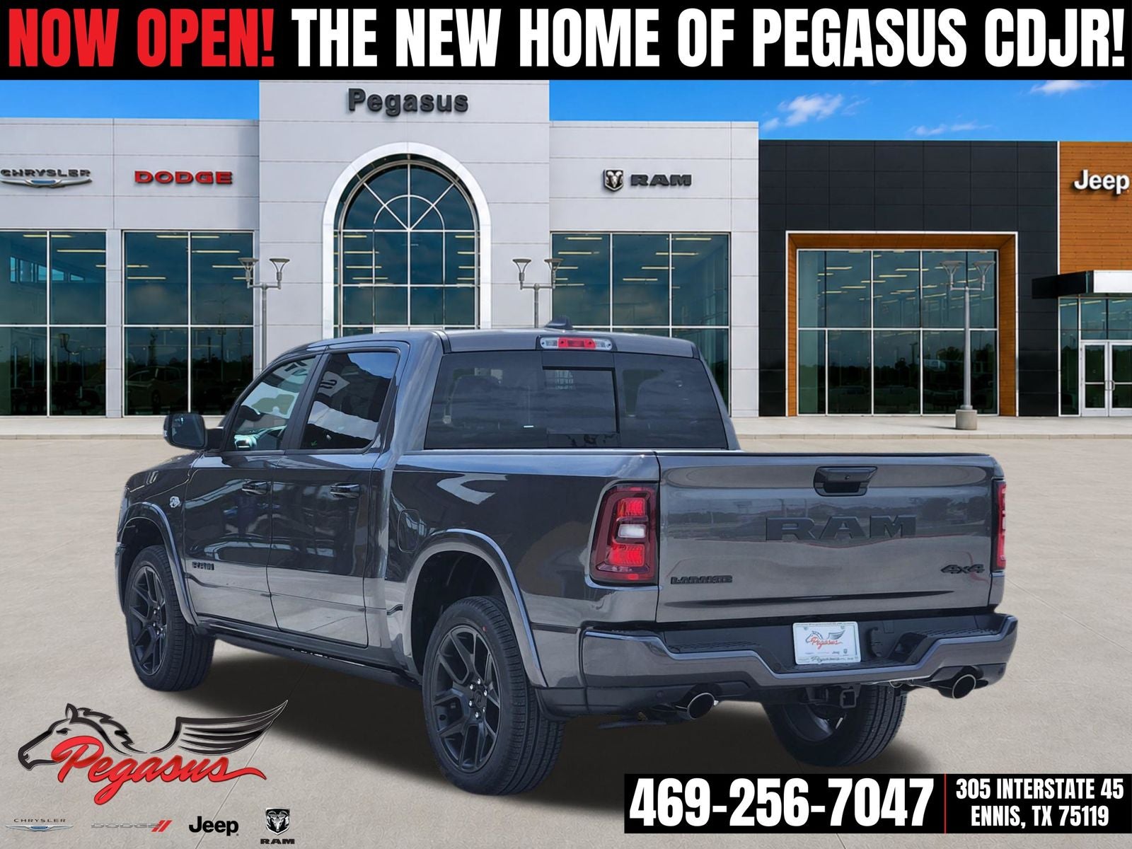 2026 RAM Ram 1500 RAM 1500 LARAMIE CREW CAB 4X4 5'7' BOX