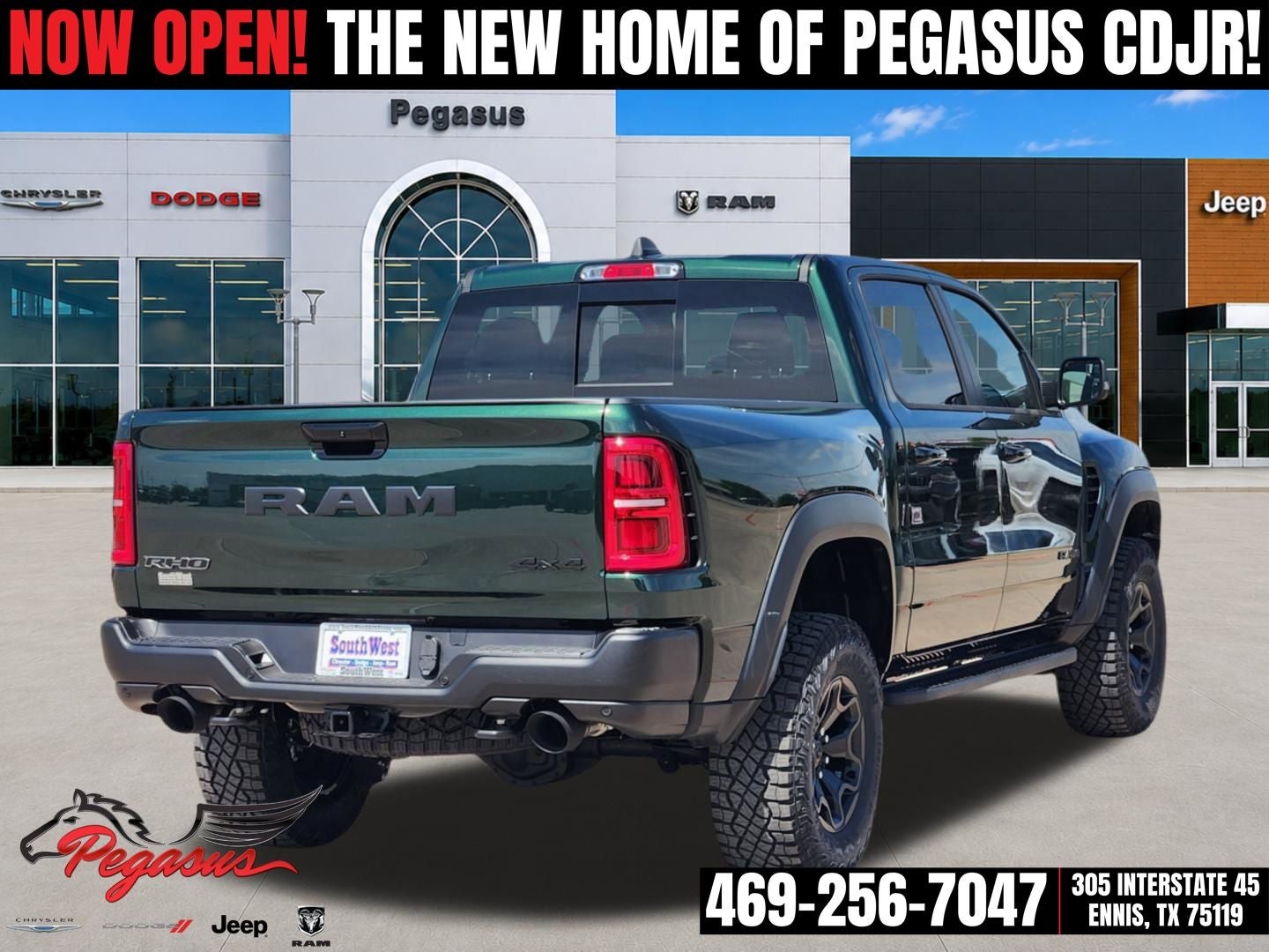 2026 RAM Ram 1500 RAM 1500 RHO CREW CAB 4X4 5'7' BOX