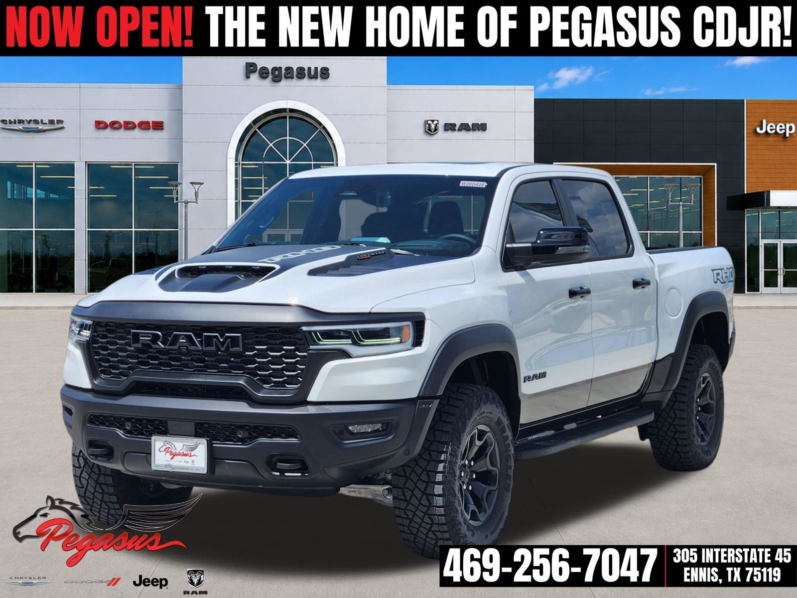 2026 RAM Ram 1500 RAM 1500 RHO CREW CAB 4X4 5'7' BOX