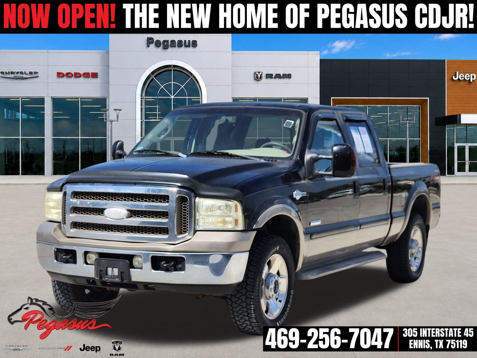 Used 2006 Ford F-250 Super Duty XL with VIN 1FTSW21P56EB88783 for sale in Ennis, TX
