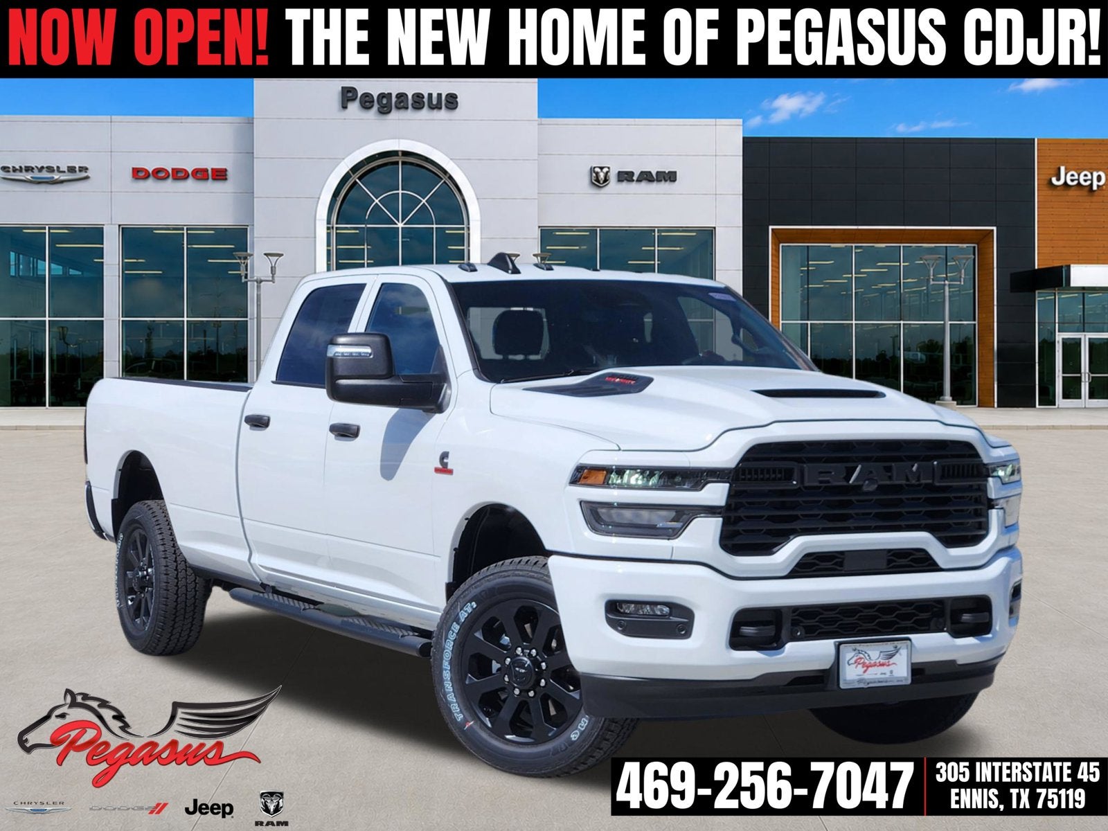 2027 RAM Ram 2500 RAM 2500 BLACK EXPRESS CREW CAB 4X4 8' BOX