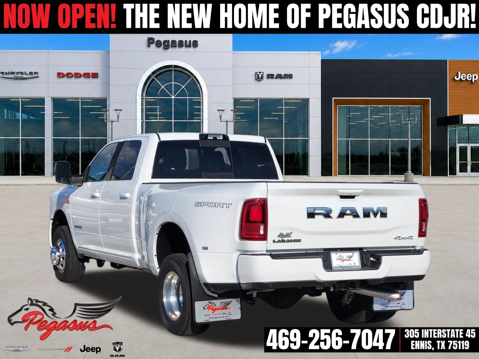 2026 RAM Ram 3500 RAM 3500 LARAMIE CREW CAB 4X4 8' BOX