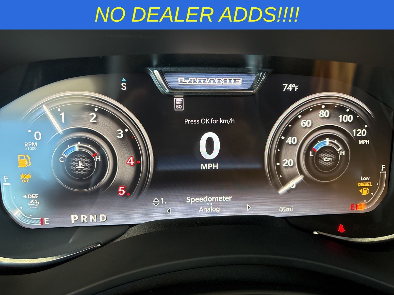 2026 RAM Ram 3500 RAM 3500 LARAMIE MEGA CAB 4X4 6'4' BOX