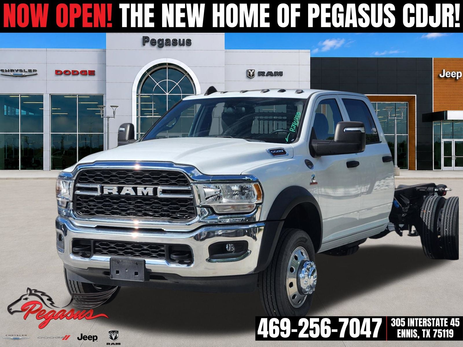 2024 RAM Ram 5500 Chassis Cab RAM 5500 TRADESMAN CHASSIS CREW CAB 4X2 84' CA