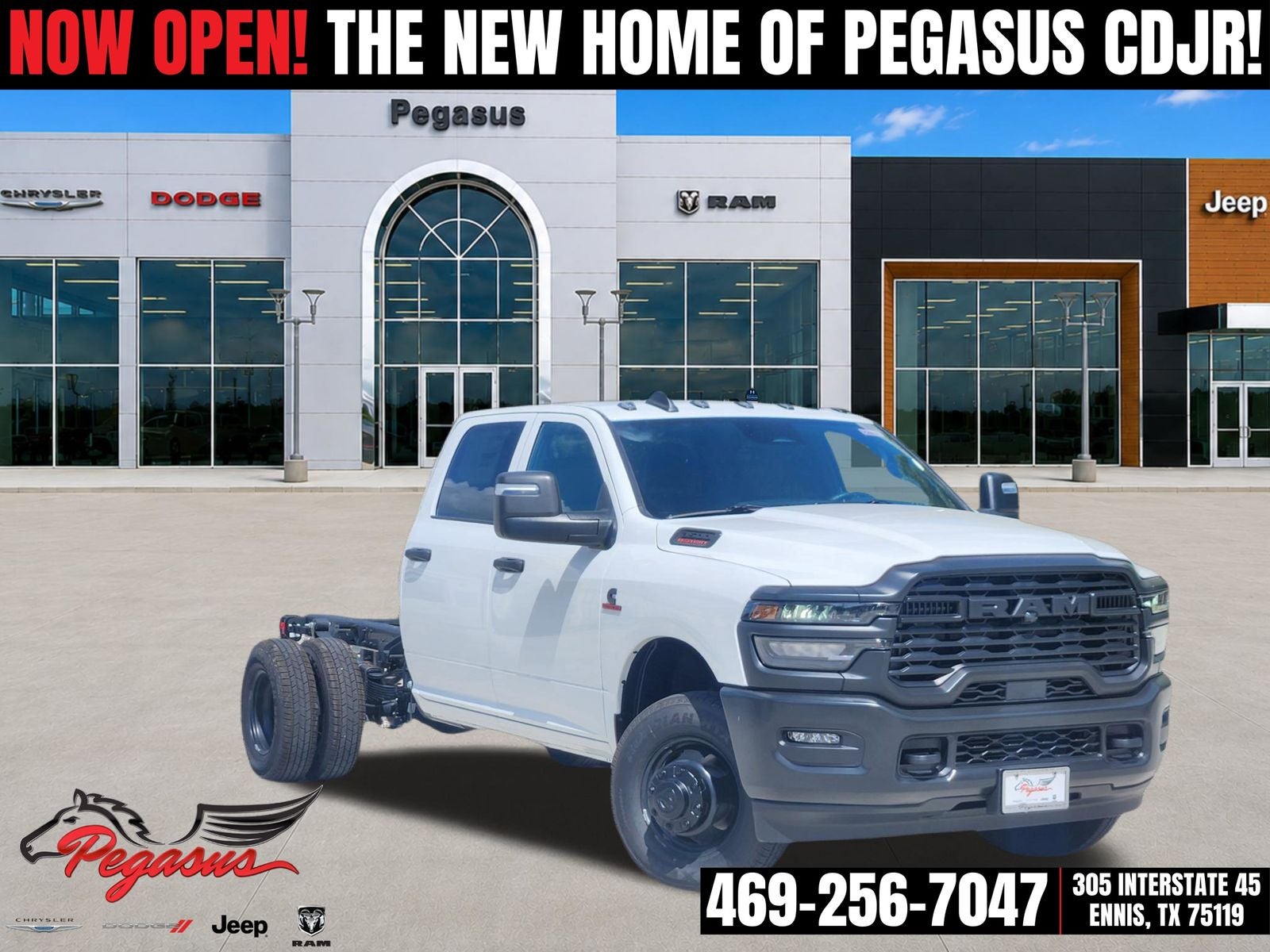 2026 RAM Ram 3500 Chassis Cab RAM 3500 TRADESMAN CREW CAB CHASSIS 4X4 60' CA