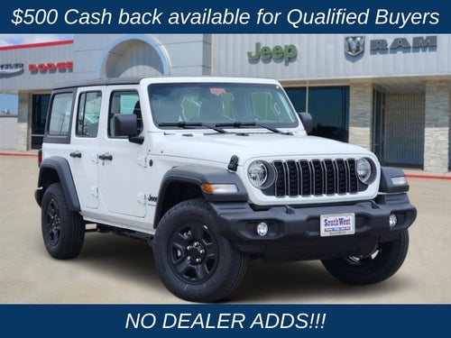 2026 Jeep Wrangler WRANGLER 4-DOOR SPORT