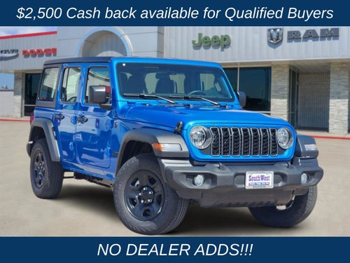 2026 Jeep Wrangler WRANGLER 4-DOOR SPORT