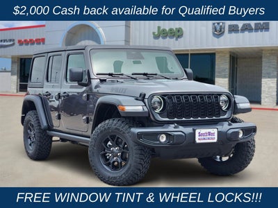 2026 Jeep Wrangler WRANGLER 4-DOOR WILLYS