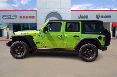 2025 Jeep Wrangler WRANGLER 4-DOOR WILLYS