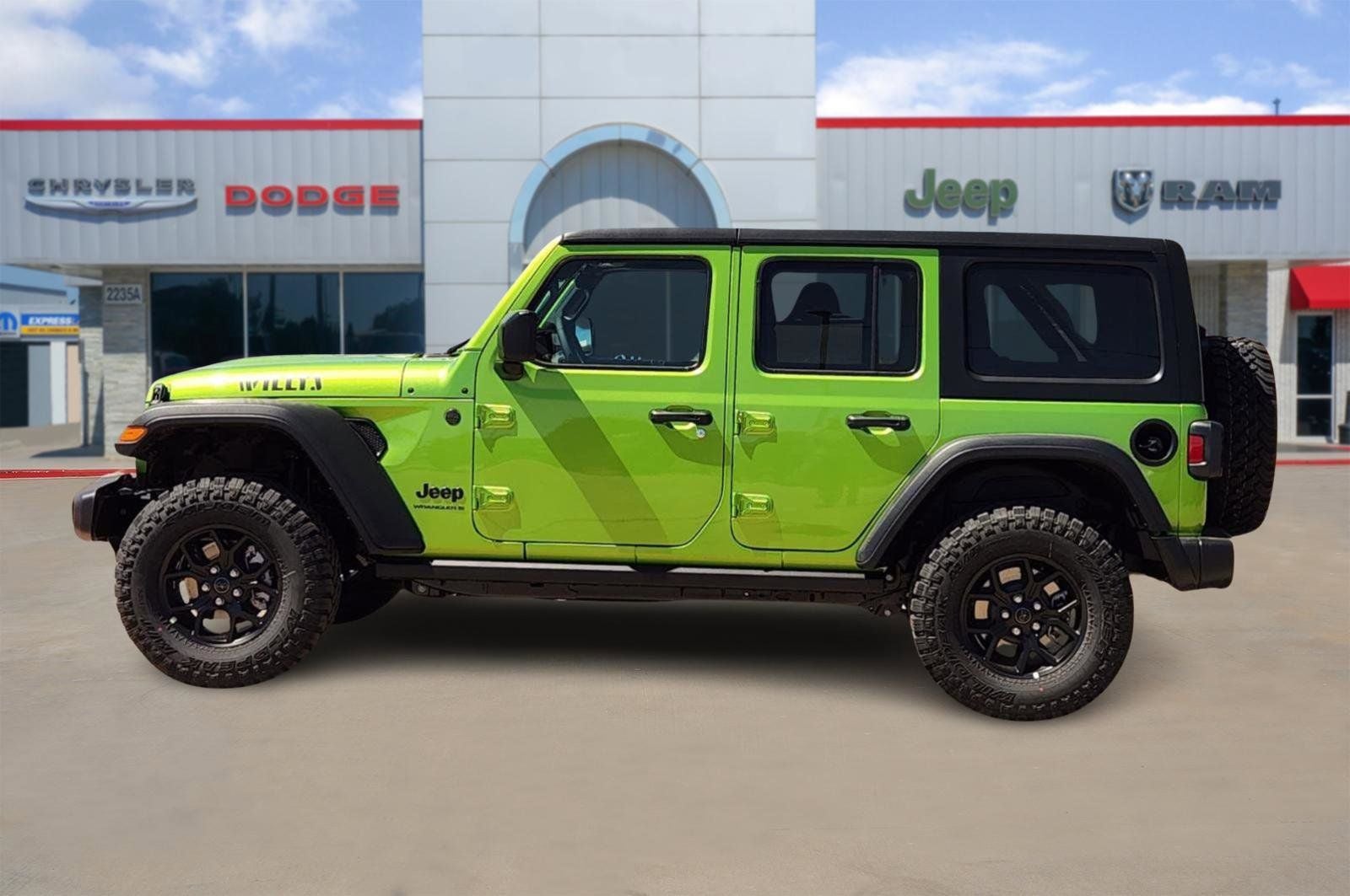 2025 Jeep Wrangler WRANGLER 4-DOOR WILLYS