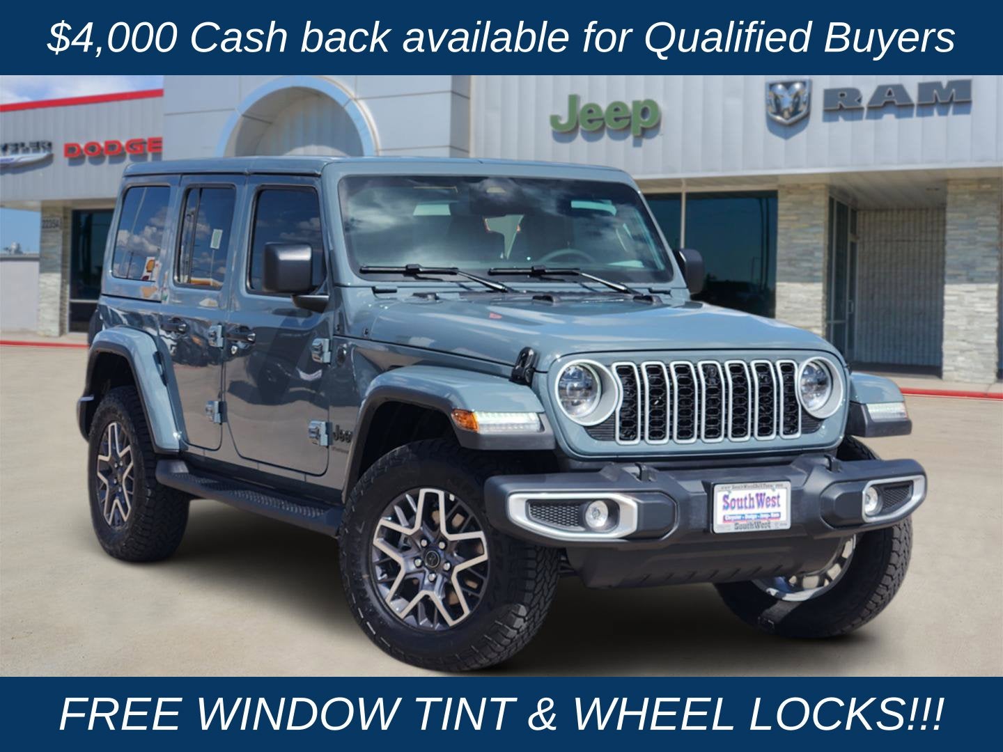 2026 Jeep Wrangler WRANGLER 4-DOOR SAHARA
