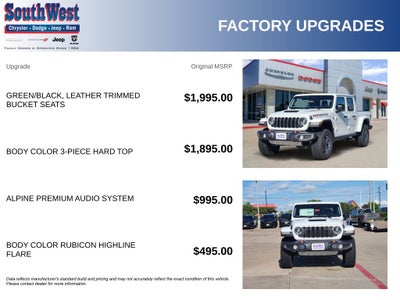 2026 Jeep Gladiator GLADIATOR MOJAVE 4X4