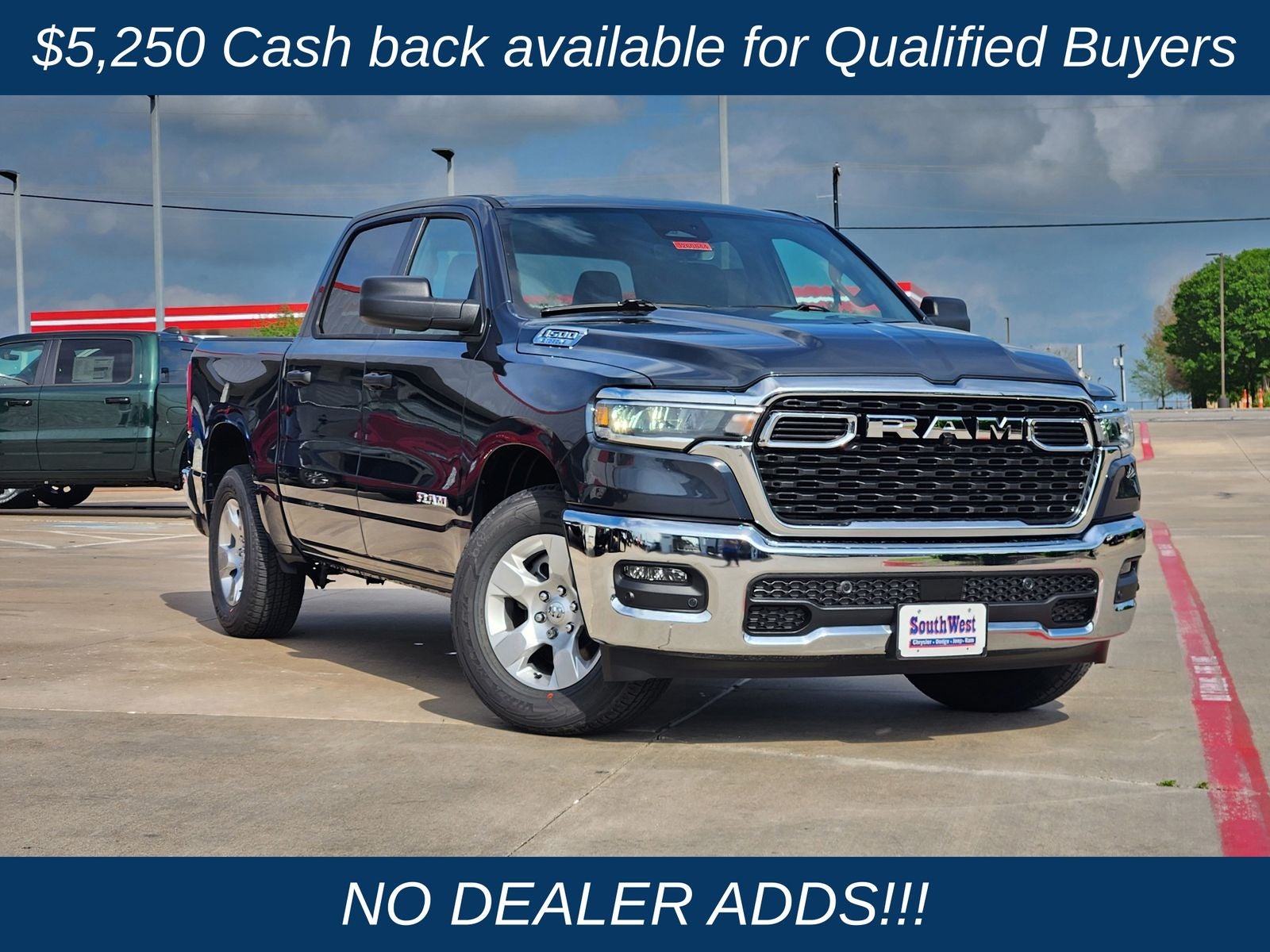 2026 RAM Ram 1500 RAM 1500 LONE STAR CREW CAB 4X2 5'7' BOX