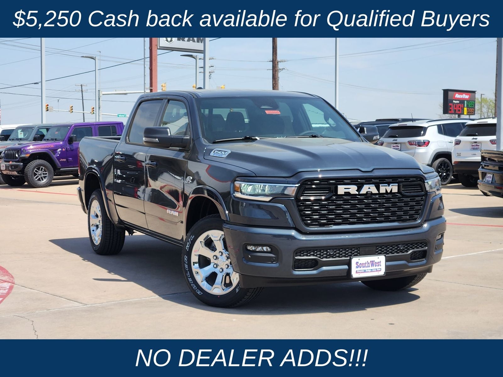 2026 RAM Ram 1500 RAM 1500 LONE STAR CREW CAB 4X4 5'7' BOX