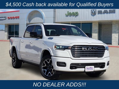 2026 RAM Ram 1500 RAM 1500 LARAMIE CREW CAB 4X4 5'7' BOX