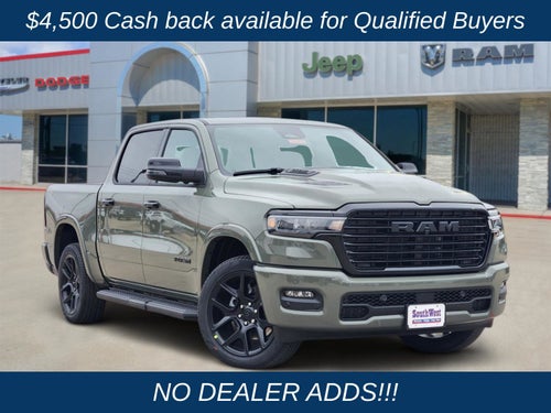 2026 RAM Ram 1500 RAM 1500 LARAMIE CREW CAB 4X4 5'7' BOX