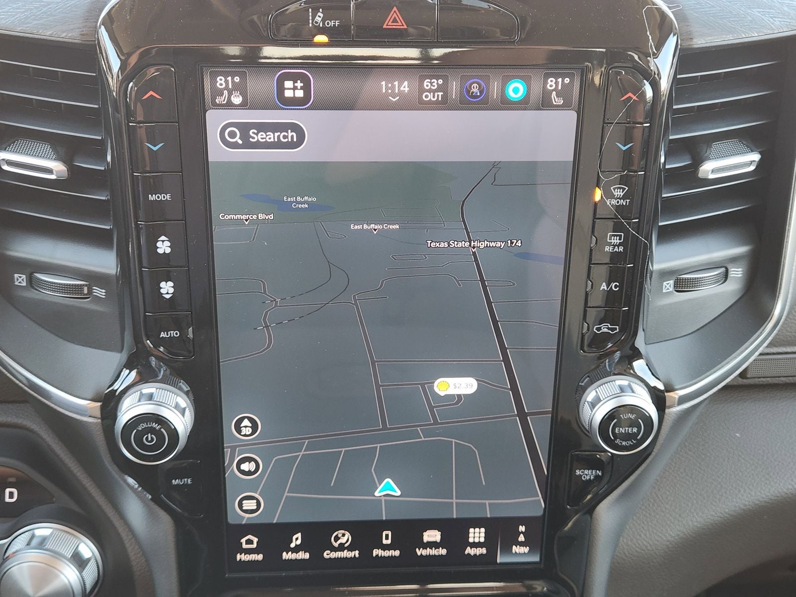 2026 RAM Ram 1500 RAM 1500 LARAMIE CREW CAB 4X4 5'7' BOX