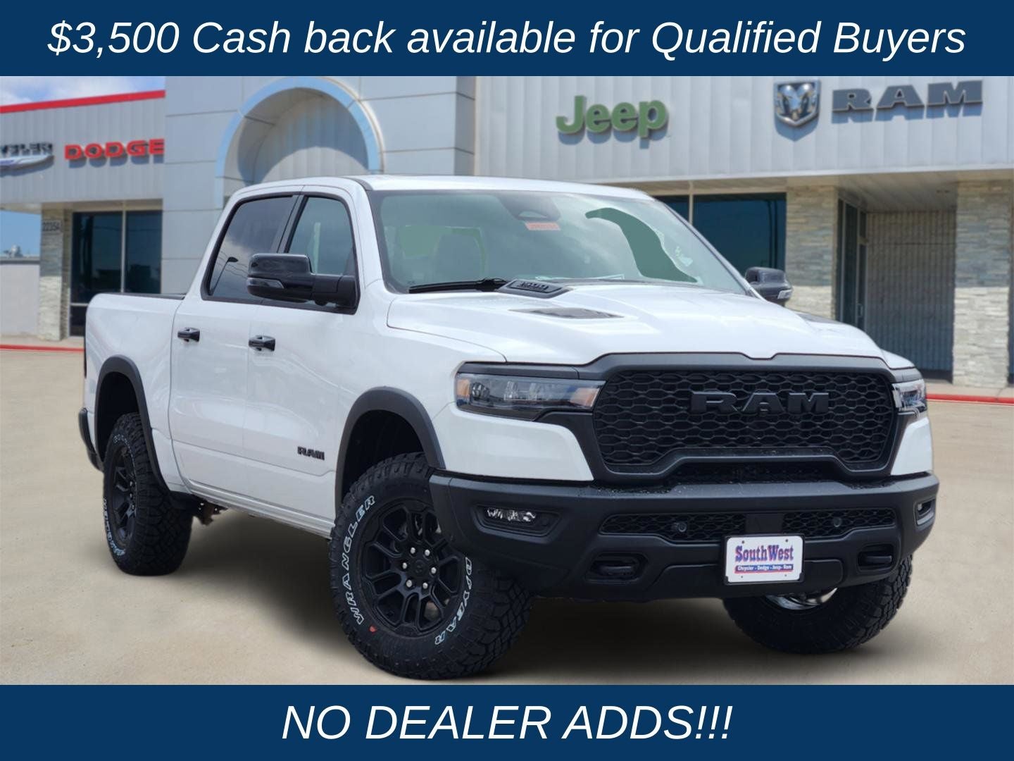 2026 RAM Ram 1500 RAM 1500 REBEL CREW CAB 4X4 5'7' BOX