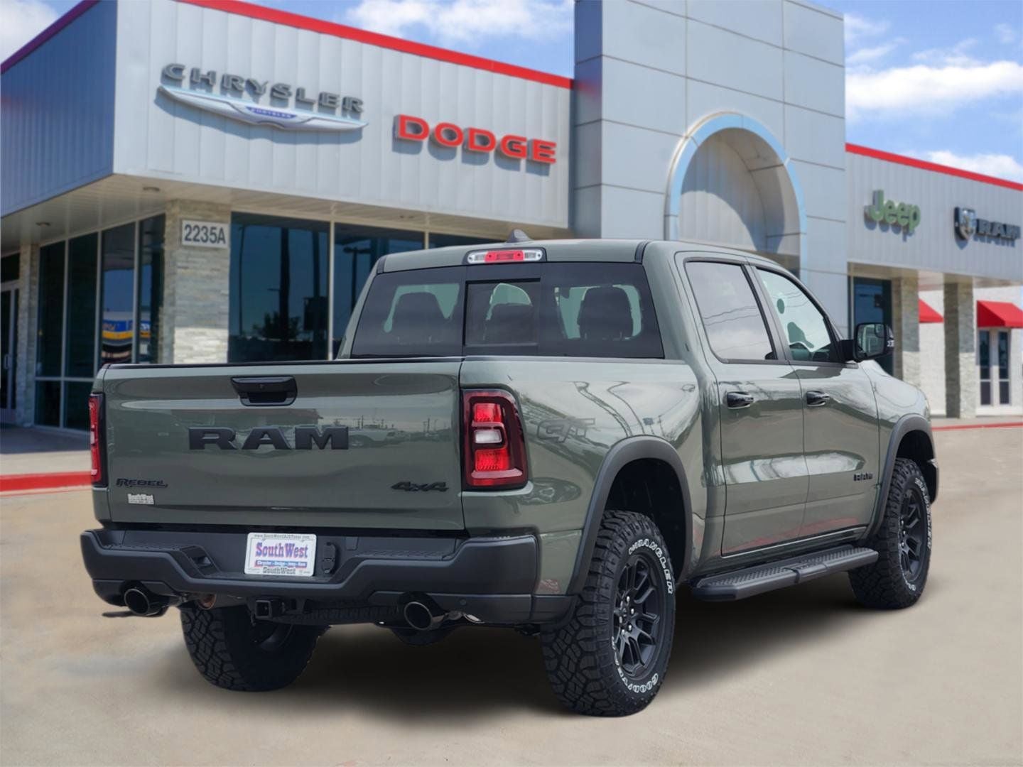2026 RAM Ram 1500 RAM 1500 REBEL CREW CAB 4X4 5'7' BOX