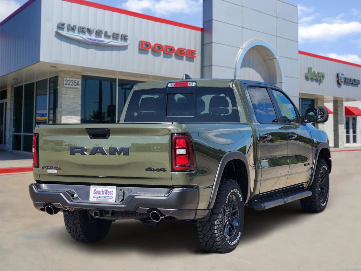 2026 RAM Ram 1500 RAM 1500 REBEL CREW CAB 4X4 5'7' BOX