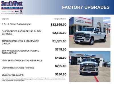 2026 RAM Ram 2500 RAM 2500 BLACK EXPRESS CREW CAB 4X4 6'4' BOX