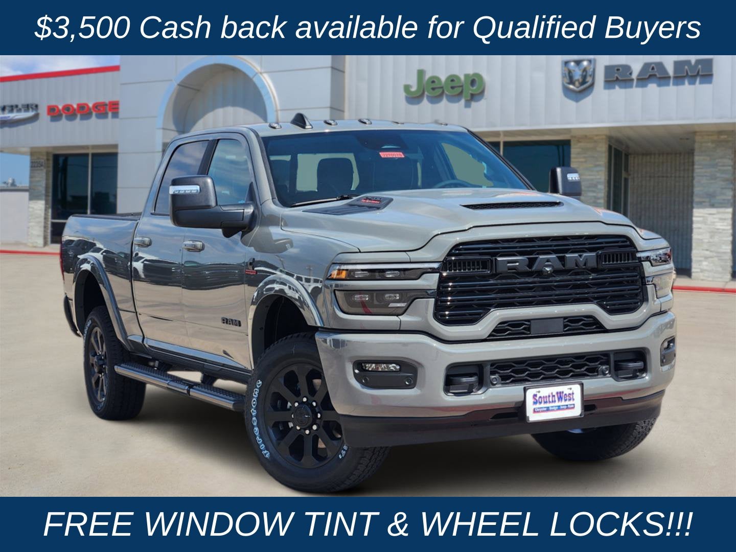 2027 RAM Ram 2500 RAM 2500 LARAMIE CREW CAB 4X4 6'4' BOX