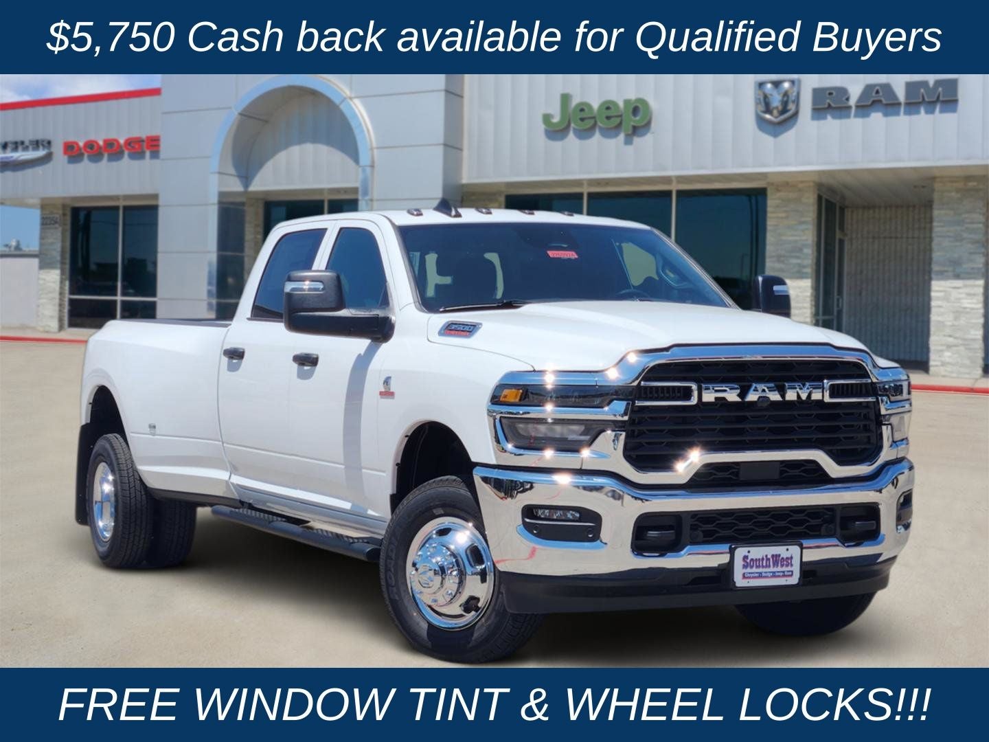 2026 RAM Ram 3500 RAM 3500 TRADESMAN CREW CAB 4X4 8' BOX