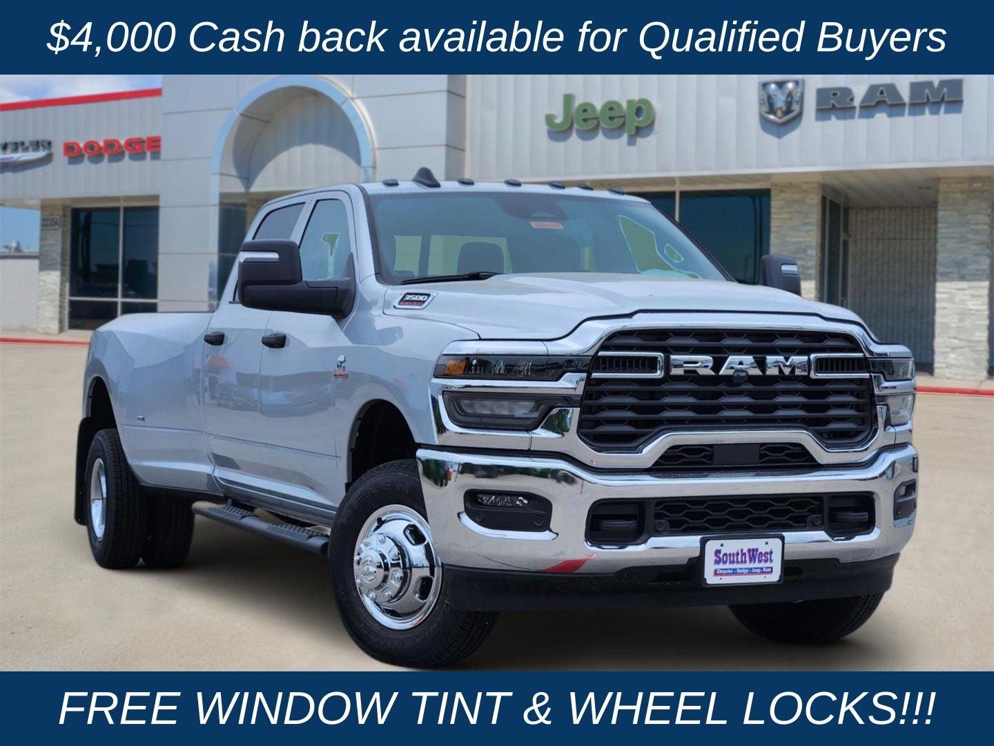 2026 RAM Ram 3500 RAM 3500 TRADESMAN CREW CAB 4X4 8' BOX