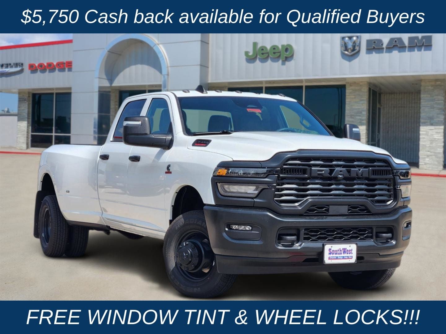 2026 RAM Ram 3500 RAM 3500 TRADESMAN CREW CAB 4X4 8' BOX