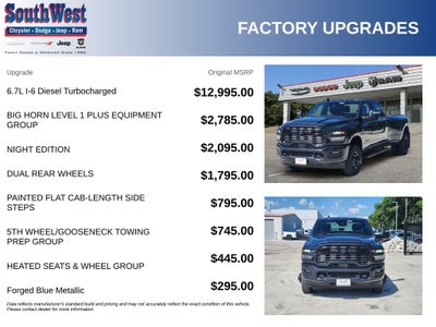 2026 RAM Ram 3500 RAM 3500 LONE STAR CREW CAB 4X4 8' BOX