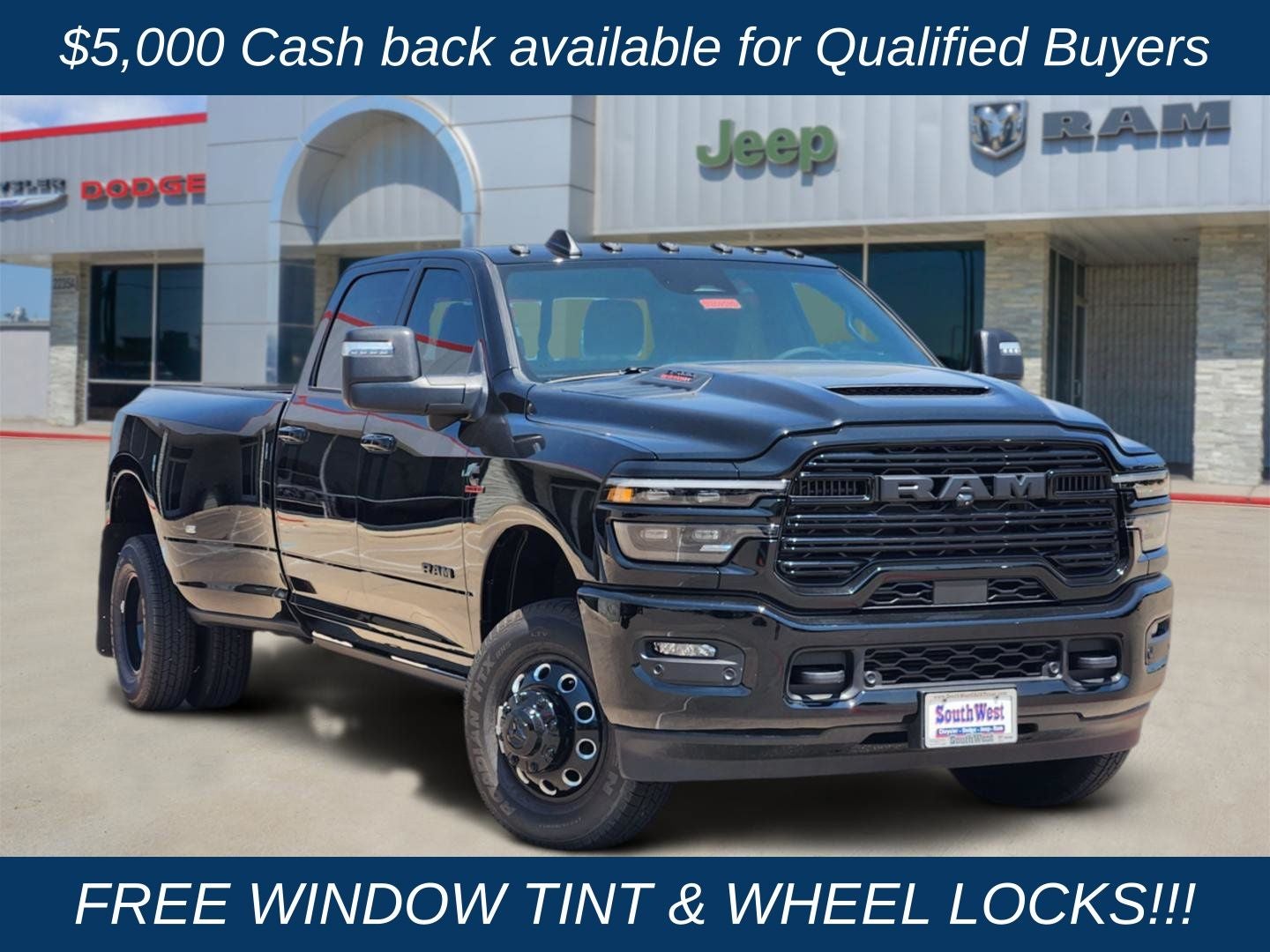 2026 RAM Ram 3500 RAM 3500 LARAMIE CREW CAB 4X4 8' BOX