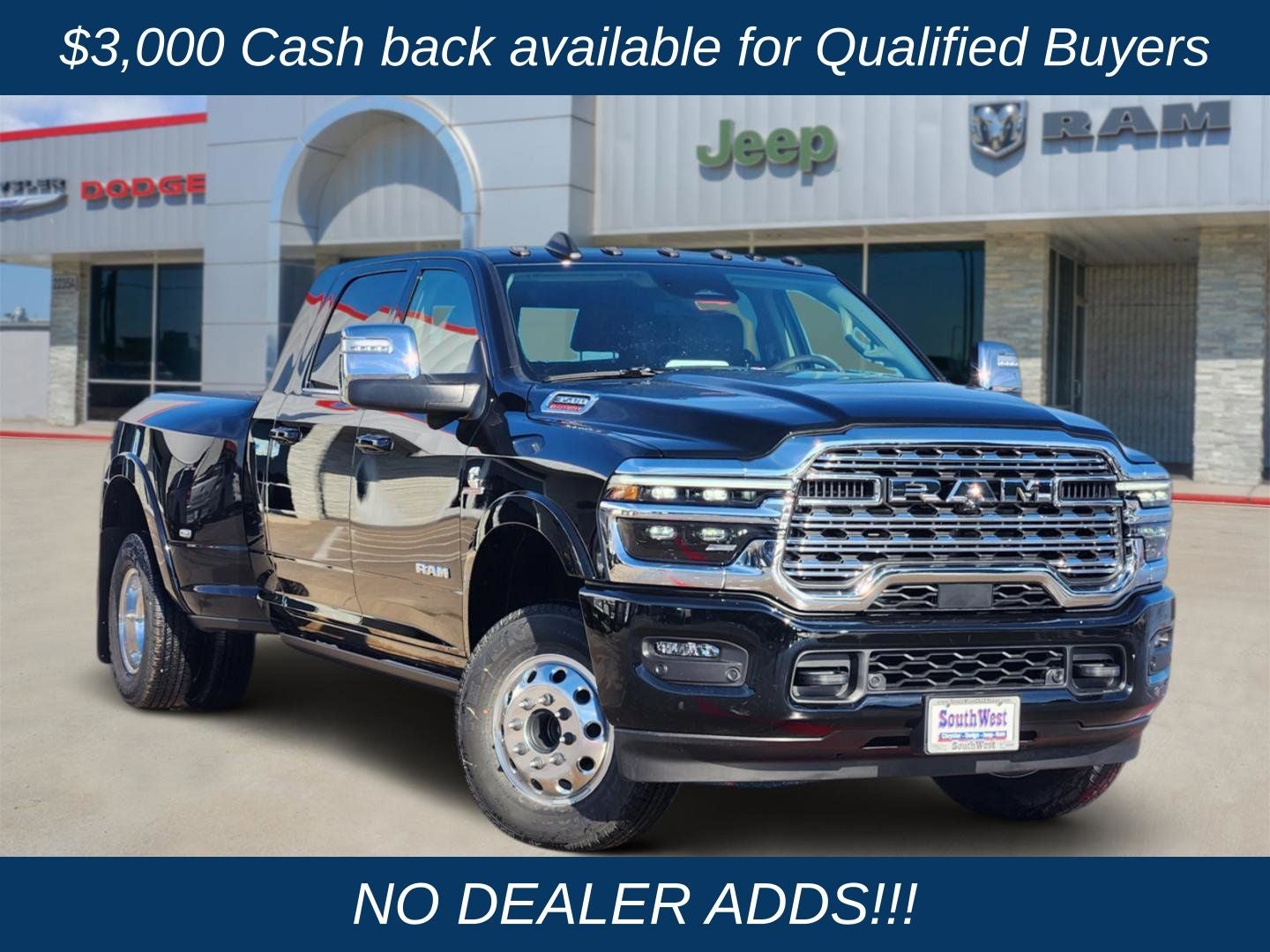 2026 RAM Ram 3500 RAM 3500 LIMITED LONGHORN MEGA CAB 4X4 6'4' BOX