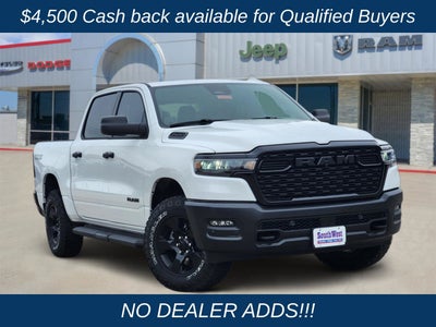 2026 RAM Ram 1500 RAM 1500 WARLOCK CREW CAB 4X4 5'7' BOX