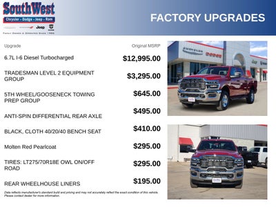 2026 RAM Ram 2500 RAM 2500 TRADESMAN CREW CAB 4X4 6'4' BOX