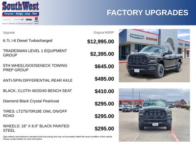 2026 RAM Ram 2500 RAM 2500 TRADESMAN CREW CAB 4X4 6'4' BOX