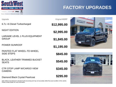 2026 RAM Ram 2500 RAM 2500 LARAMIE CREW CAB 4X4 6'4' BOX