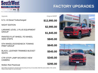 2026 RAM Ram 2500 RAM 2500 LARAMIE CREW CAB 4X4 6'4' BOX