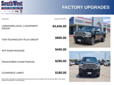 2026 RAM Ram 2500 RAM 2500 LIMITED LONGHORN CREW CAB 4X4 6'4' BOX
