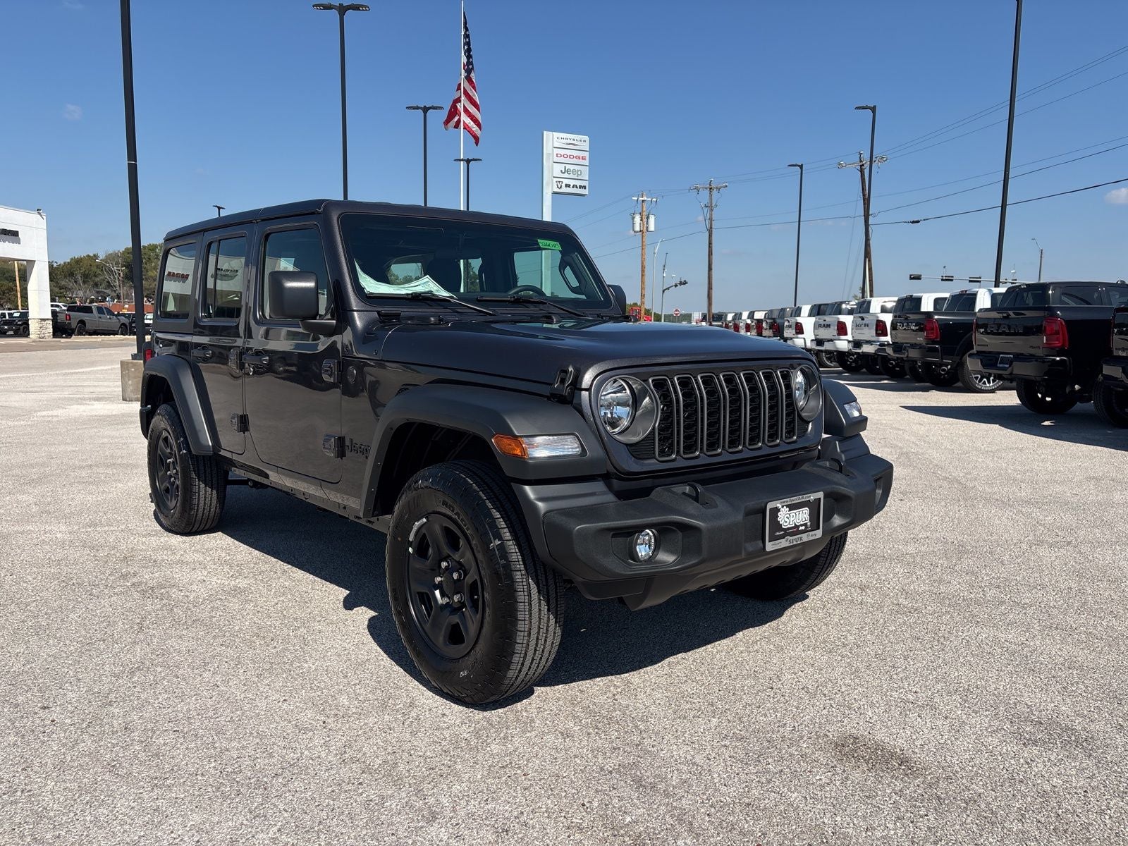 2026 Jeep Wrangler WRANGLER 4-DOOR SPORT