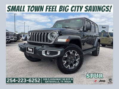 2026 Jeep Wrangler WRANGLER 4-DOOR SAHARA