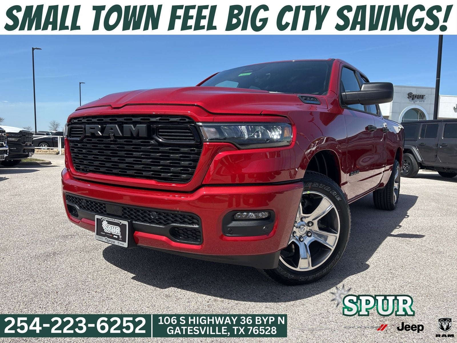 2026 RAM Ram 1500 RAM 1500 EXPRESS QUAD CAB 4X2 6'4' BOX